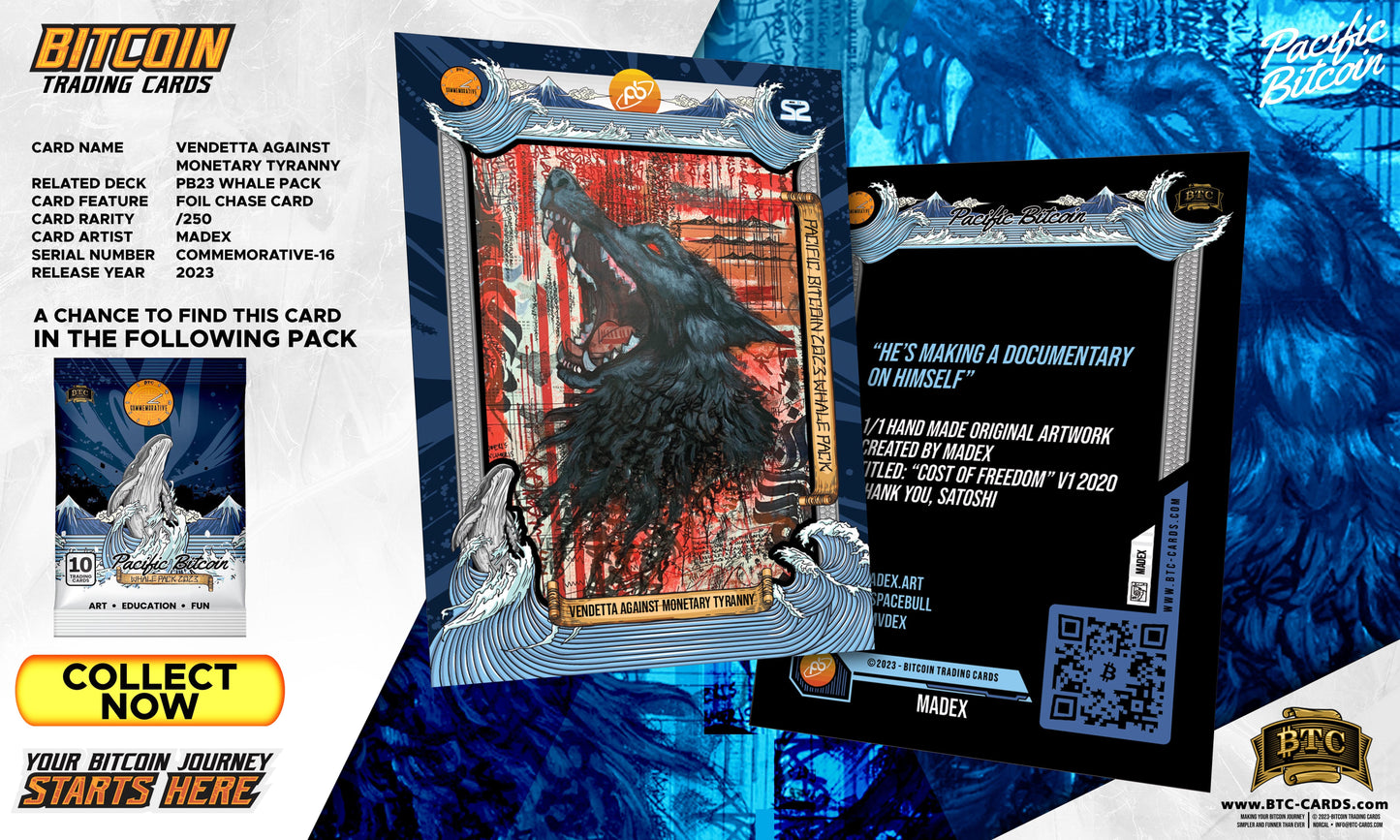 Pacific Bitcoin 2023 Whale Box - 12 packs in a Box - Limited Edition 1210 packs - BTCTC