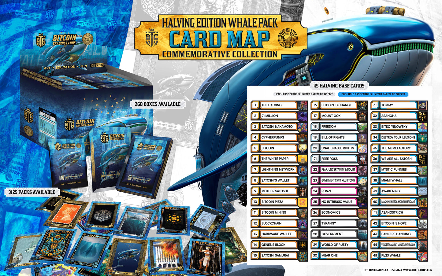 Halving Edition Whale Boxes - Freedom Art