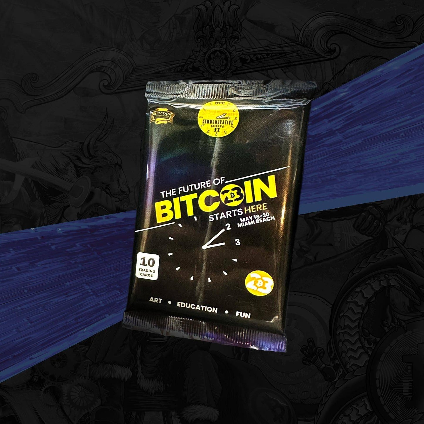 Bitcoin 2023 Commemorative Booster Packs - Only 2,100 Packs - BTCTC