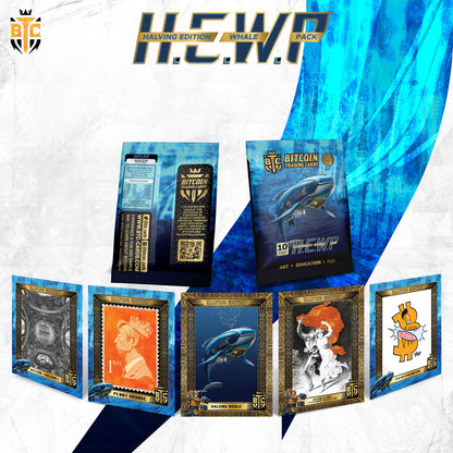 Halving Edition Whale Boxes - Bitcoin Freedom Art