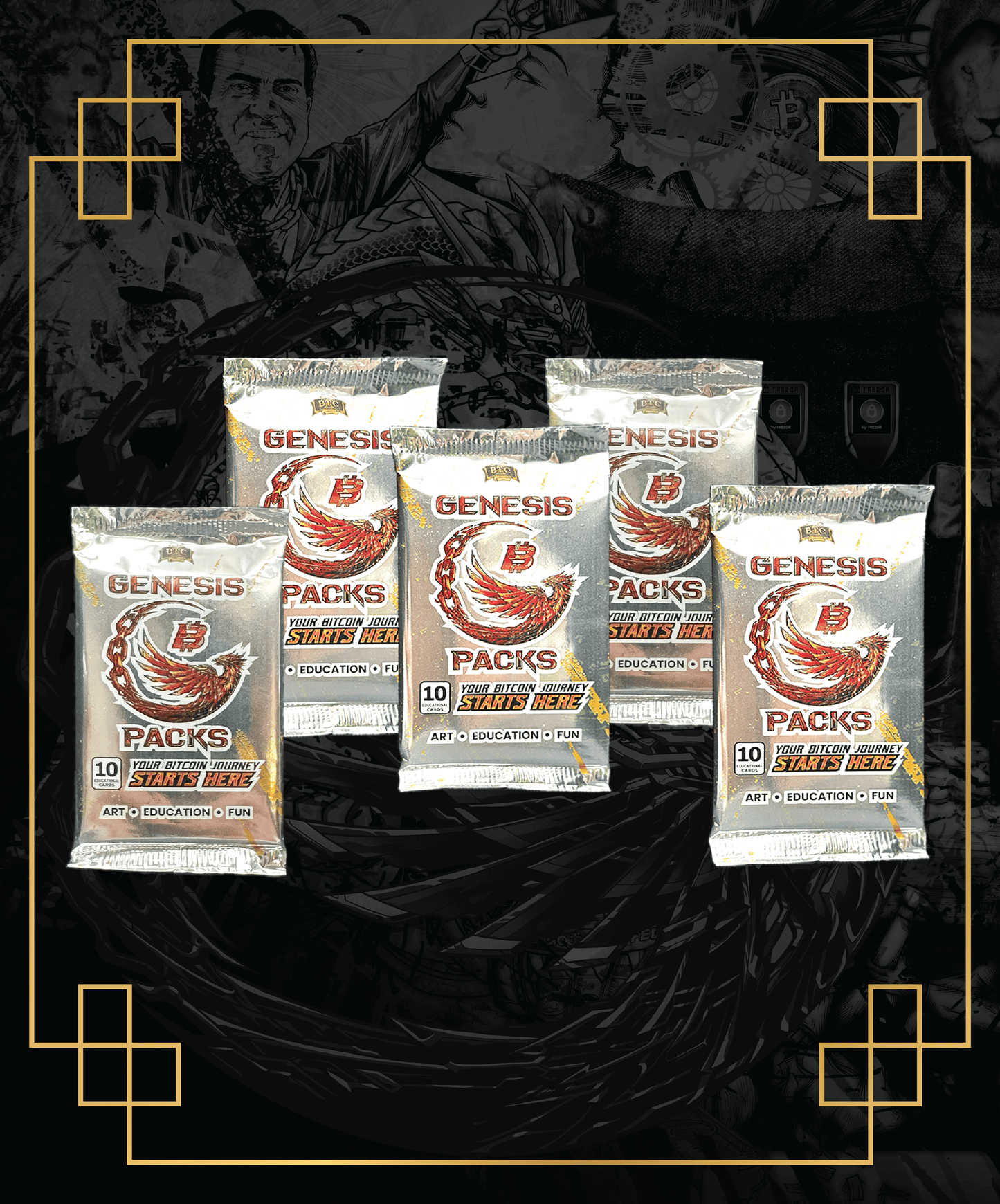 x5 Genesis Packs [EDUCATIONAL - NO CHASE CARDS]