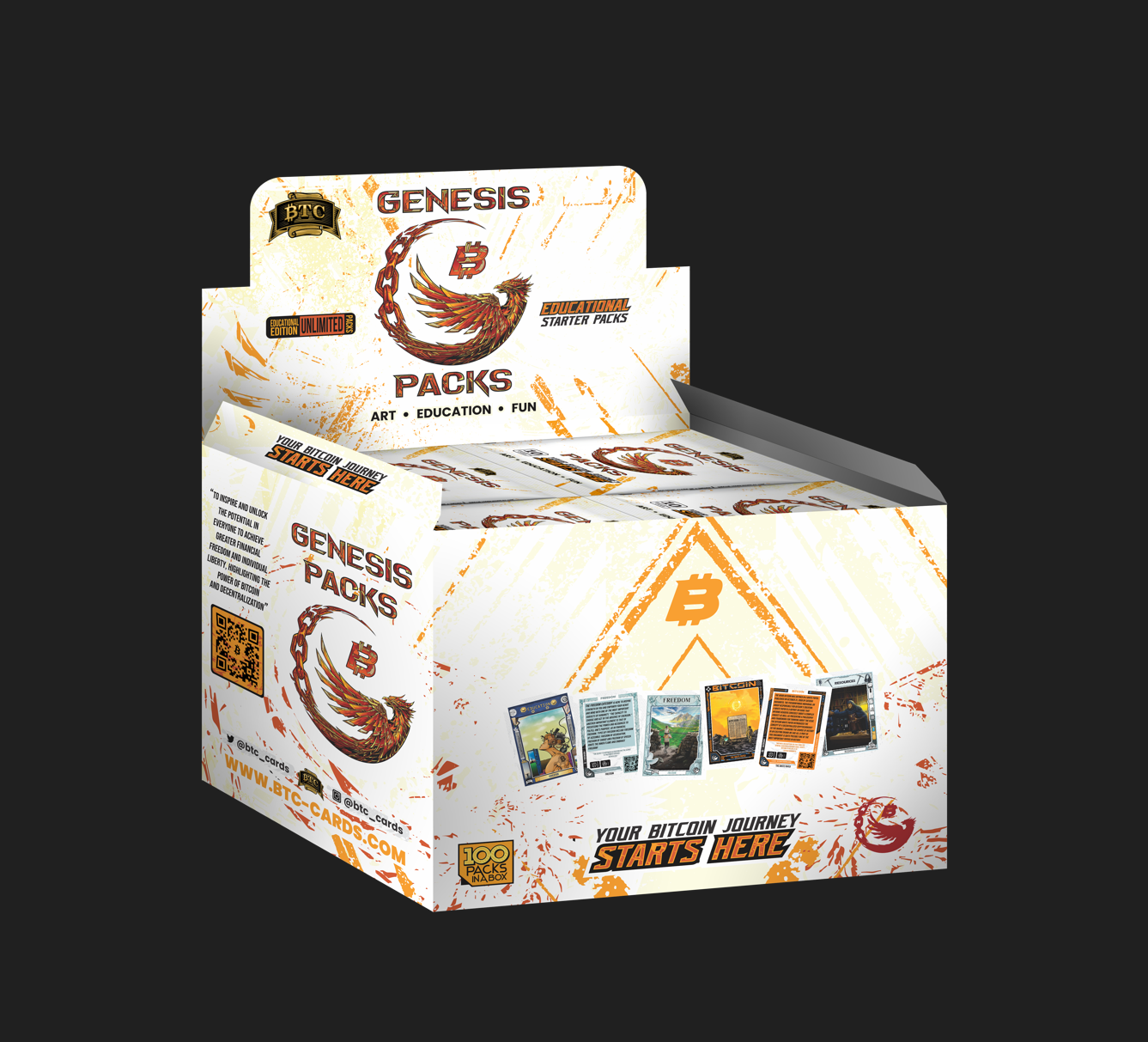 Genesis Box  (100 Packs) + Exclusive Box Topper [EDUCATIONAL - NO CHASE CARDS]